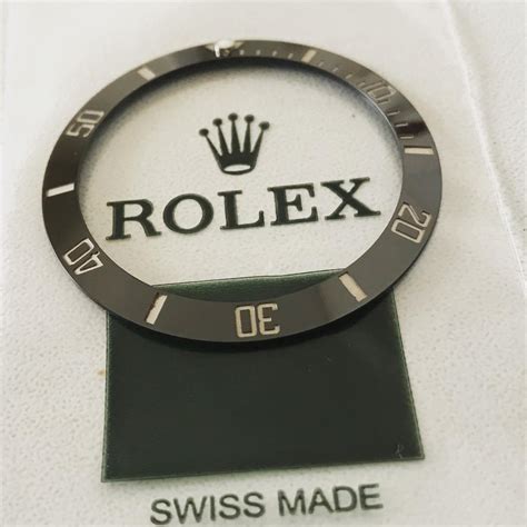 rolex bronze bezel submariner|genuine rolex submariner bezel insert.